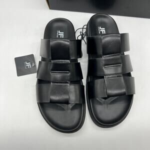 J.Ferrar Dover Men's Slipper Sandals Black Shoes Size 10M